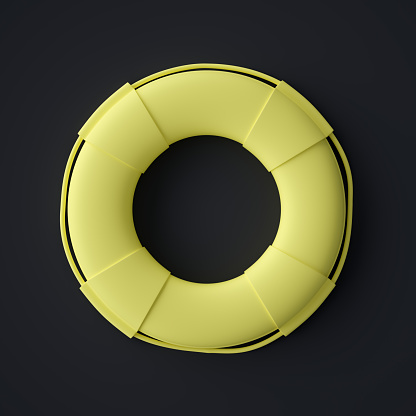 Life Buoy Symbol , 3d render