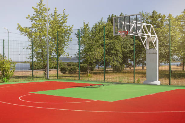 istock Basketball court 966859326