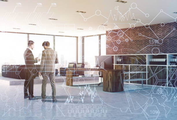 istock Business partners in a company office 966859392