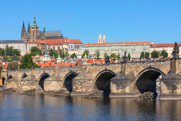 istock Charles Bridge and Prague Castle 966859688