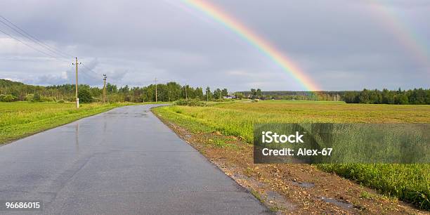 Photo libre de droit de Arcenciel banque d'images et plus d'images libres de droit de Arc en ciel - Arc en ciel, Route, Agriculture