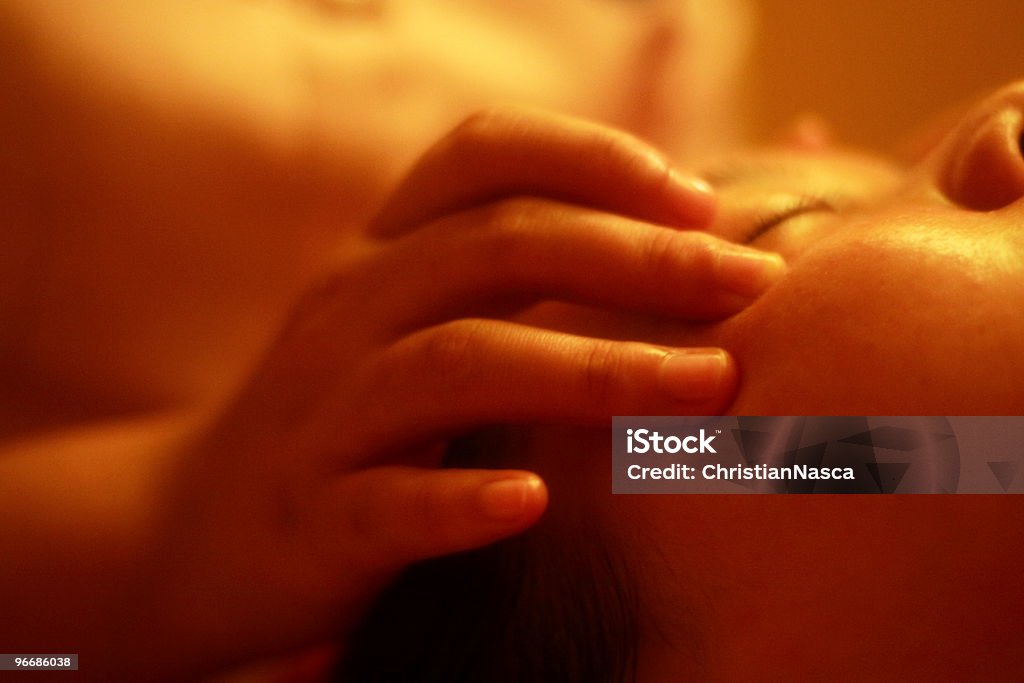 cosmetician/massagem (série - Foto de stock de Adulto royalty-free