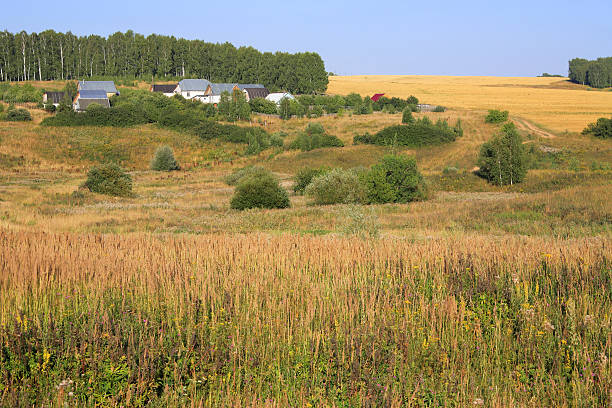 Village stock photo