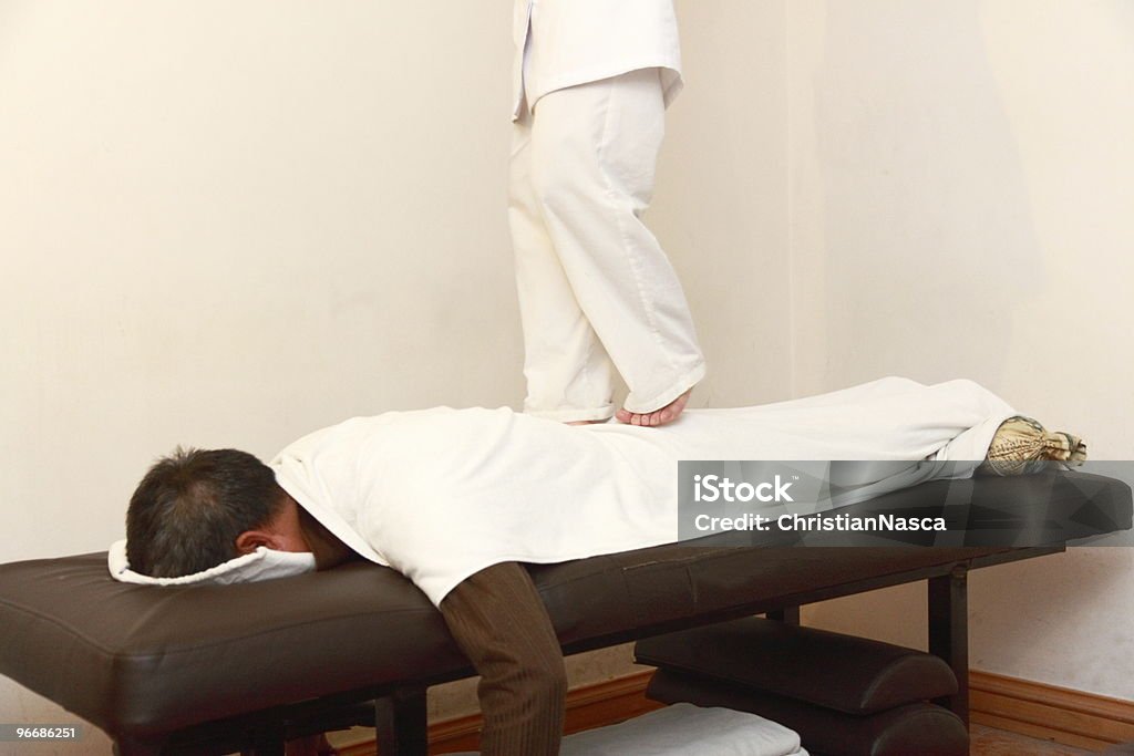Thai-Massage - Lizenzfrei Massieren Stock-Foto