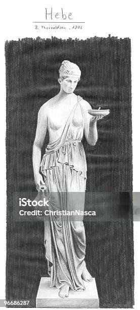 Diosa Griega Hebe Foto de stock y más banco de imágenes de Mano - Mano, Estatua, Grecia - Europa del sur