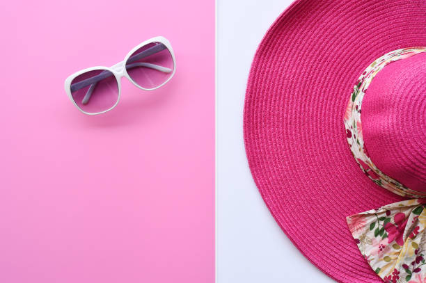 istock Summer hat and sunglasses 966869296