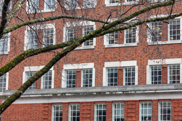 istock Typical Victorian style terraced townhouses in London 966869940