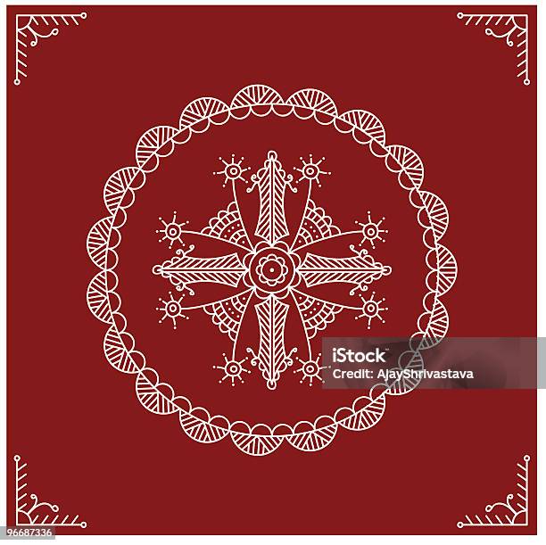 Folk Tribal Design Stock Illustration - Download Image Now - Abstract, Color Image, Community