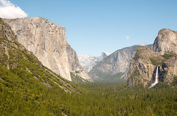 istock Yosemite Valley,bridalveil falls, el capitan, and half dome 96688803