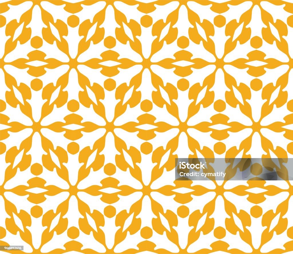 Geometric Repeating Tile Cymatify Geometric Repeating Tile Pattern Stock Illustration - Download ...