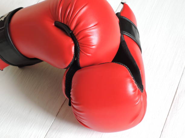 istock Taekwondo sparring gloves 966893936