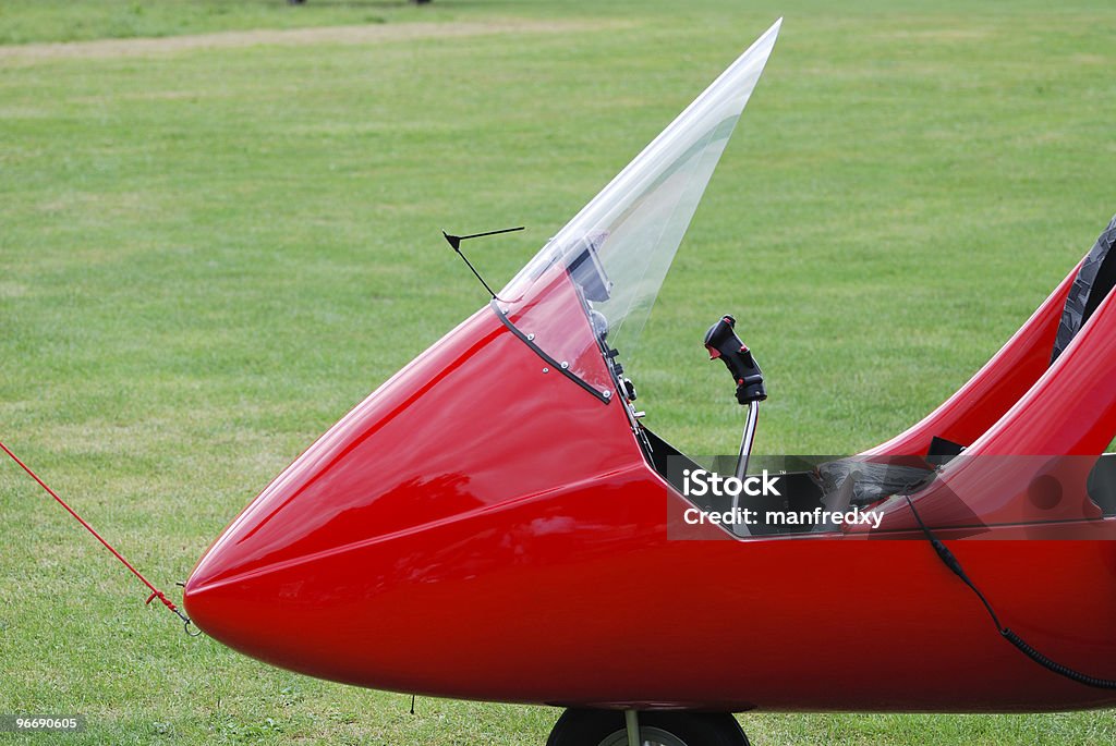 Gyrocopter cockpit  Air Vehicle Stock Photo