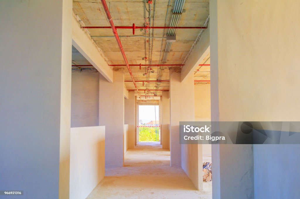Building Structure Interior Construction Site Development Housing Stock ...
