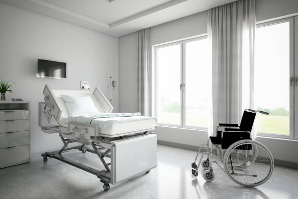 istock Hospital Room with Wheelchair 966926842