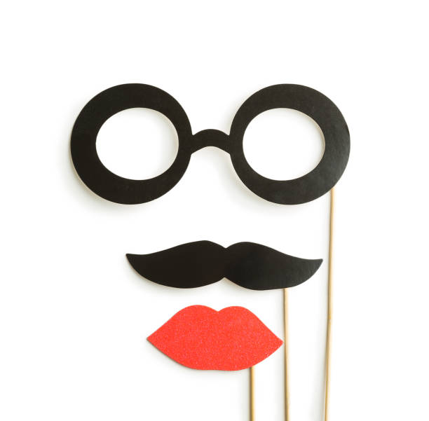 istock Fake lips, glasses and mustaches 966927138