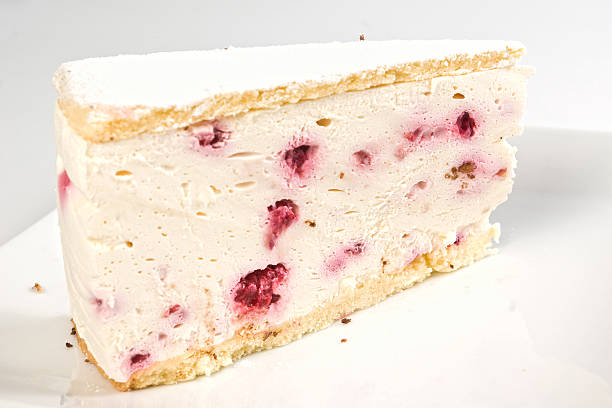 istock homemade cheesecake with raspberry on plate in studio 96692723