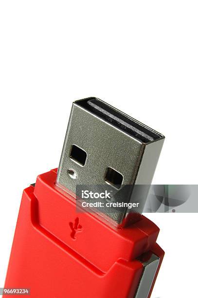 Foto de Pen Drive e mais fotos de stock de Cabo USB - Cabo USB, Código Binário, Dados