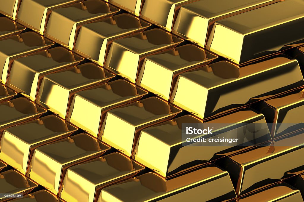 Gold Bars  Backgrounds Stock Photo