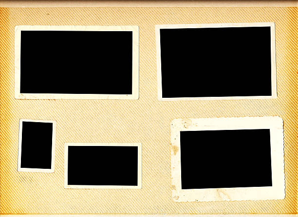 istock Blank photo album 96693412