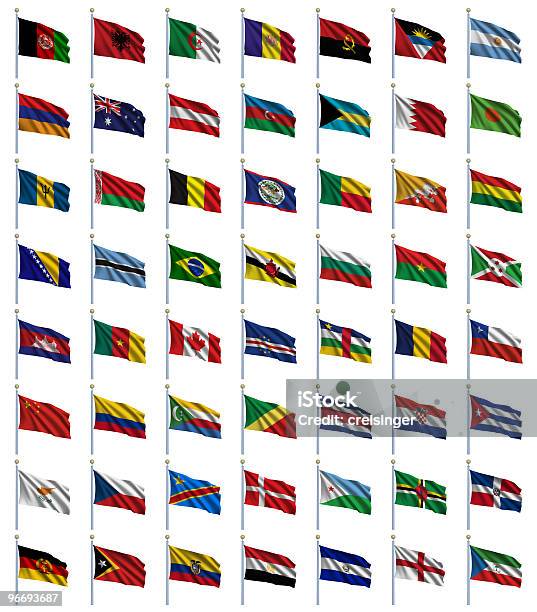 Weltflaggen Stockfoto und mehr Bilder von Argentinien - Argentinien, Ecuador, Flagge