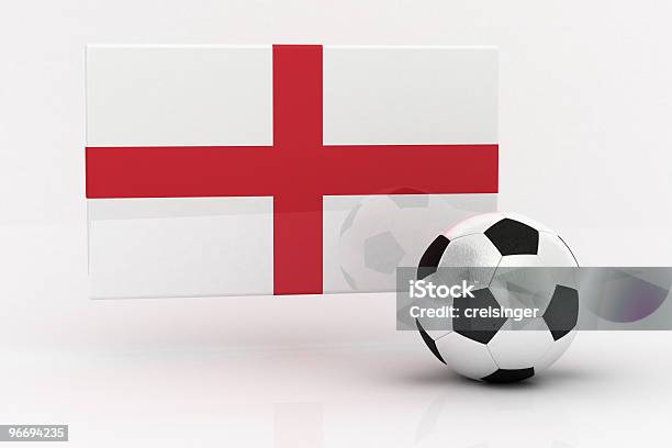 Fútbol De Inglaterra Foto de stock y más banco de imágenes de Bandera - Bandera, Bandera inglesa, Bandera nacional