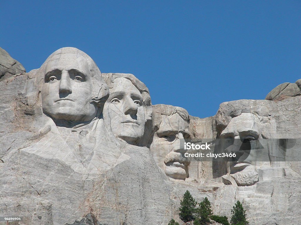 Mt. Rushmore - Lizenzfrei Theodore Roosevelt - Präsident der USA Stock-Foto