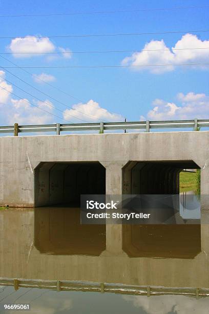 Flood Control Drainage Ditch Stock Photo - Download Image Now - Adult, Aqueduct, Boundary