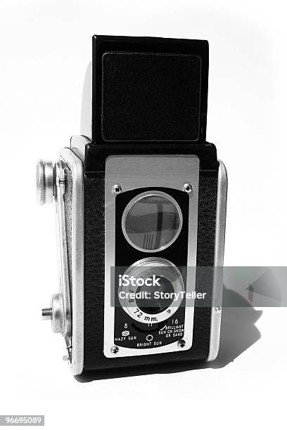 Foto de Câmeras Reflex De Lente Dupla De 1950 e mais fotos de stock de Câmera - Câmera, 1950-1959, Abertura