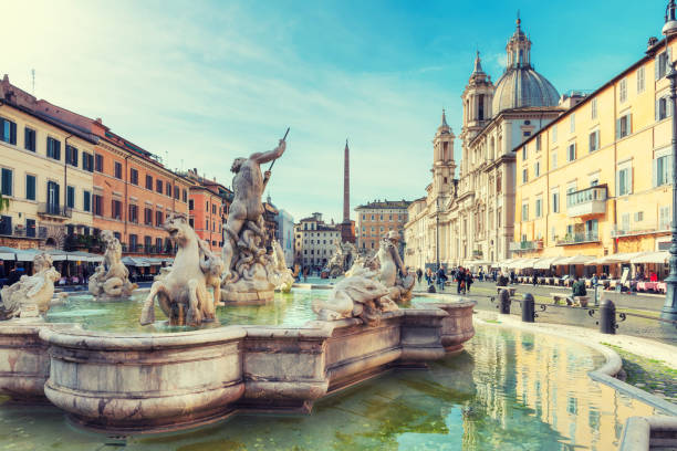 istock Piazza Navona, Rome. Italy. 966953192