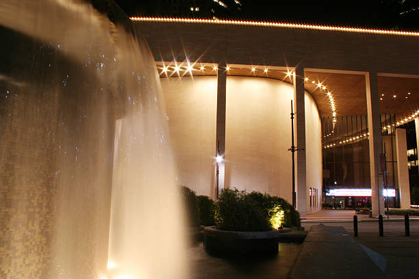 Jones Hall for the Performing Arts in Houston, Texas. stock photo