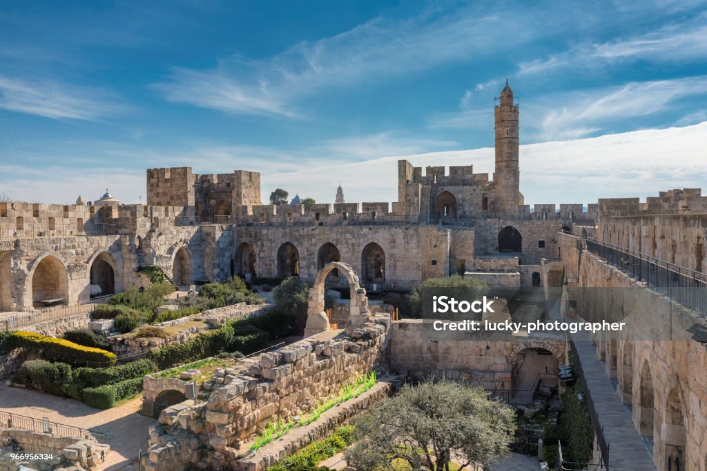 Jerusalem Old City City of the king David, Jerusalem, Israel City of David Stock Photo