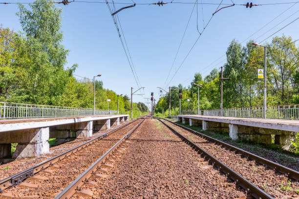 istock View of the station platforms. 966974582
