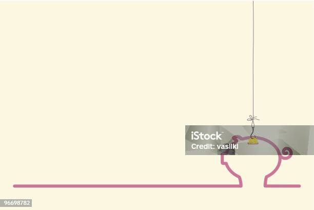 Porquinhobank - Arte vetorial de stock e mais imagens de Poupança - Poupança, Atividade Comercial, Caixa de Dinheiro - Acessório Financeiro