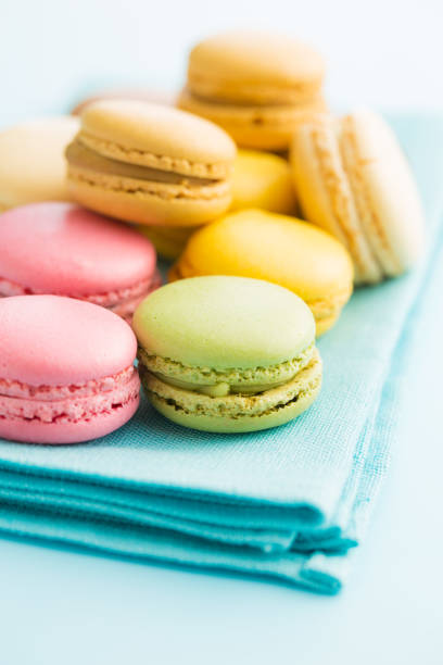 istock Sweet colorful macarons 966987954