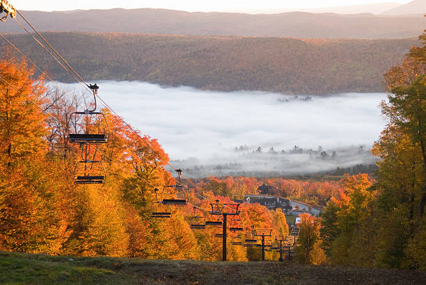 istock Spectacular mountain scenery on a misty morning 96699006