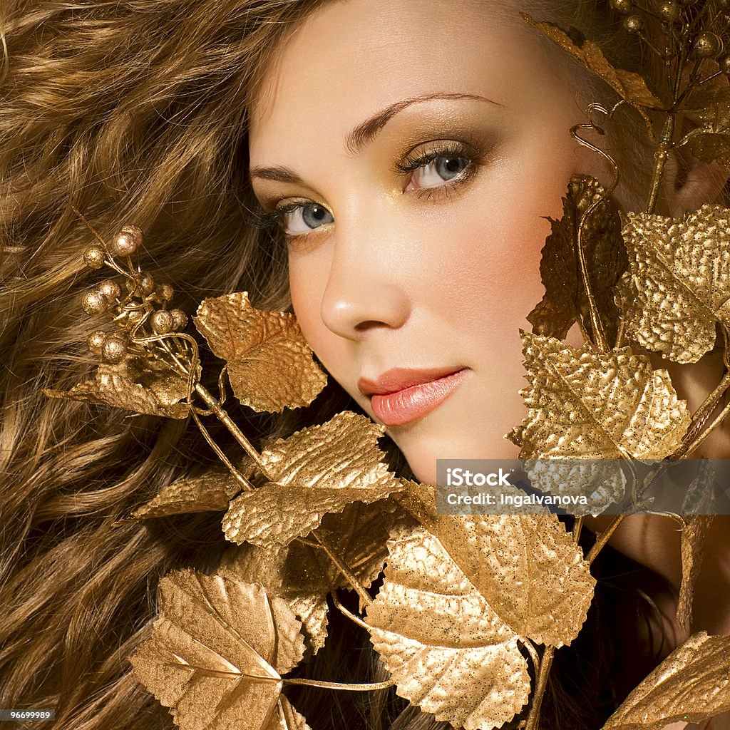 Golden beauty  Adult Stock Photo