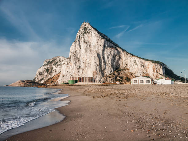 istock View to the rock of Gibraltar 967001512