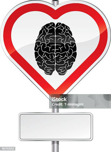 Ilustración de Amor De Tu Cerebro y más Vectores Libres de Derechos de Amor - Sentimiento - Amor - Sentimiento, Analizar, Aprender