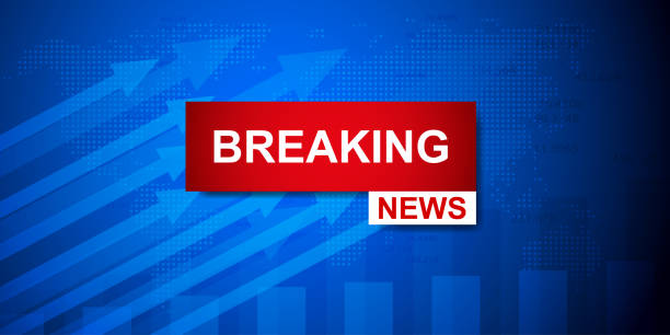 istock Breaking News World Map Background. Business Technology Politics News Background. Vector Illustration. 967030000