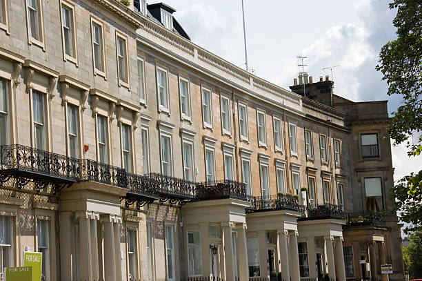 istock Georgian Terrace homes Glasgow Scotland 96703030