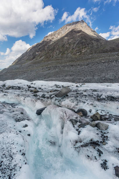 istock Clacier near Belukha Mountain, Altai landscape 967031264