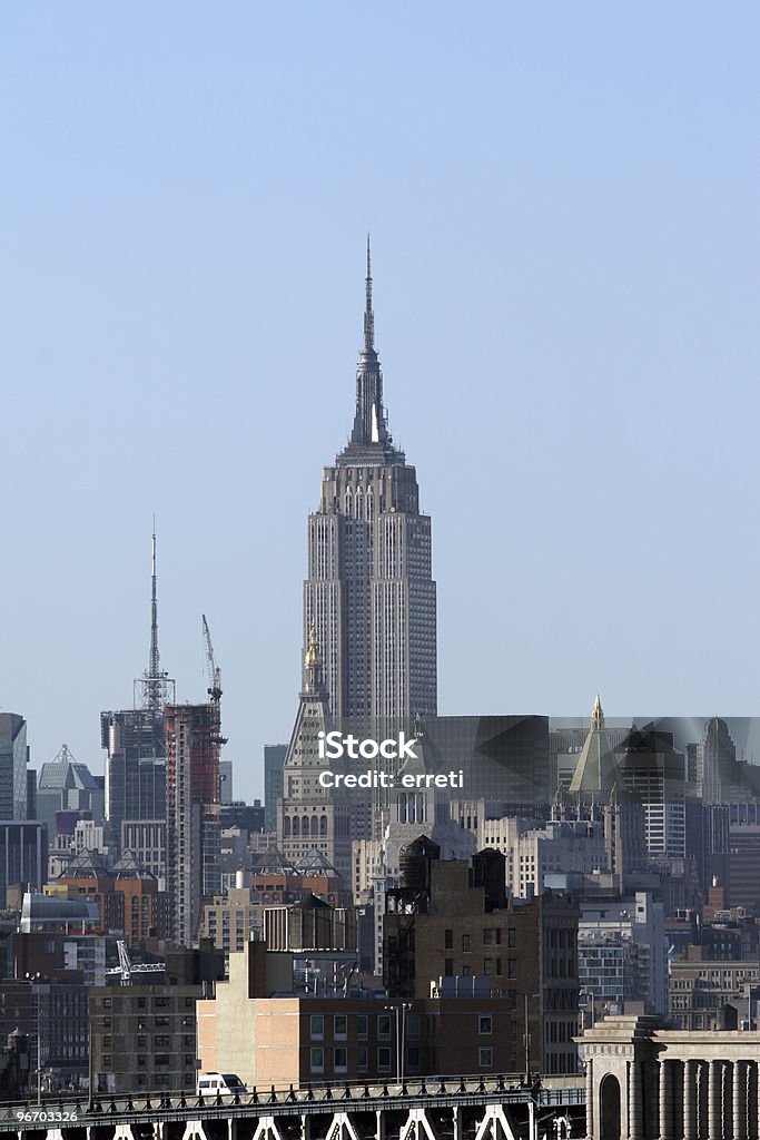 Empire State budynku w Nowym Jorku - Zbiór zdjęć royalty-free (Antena)