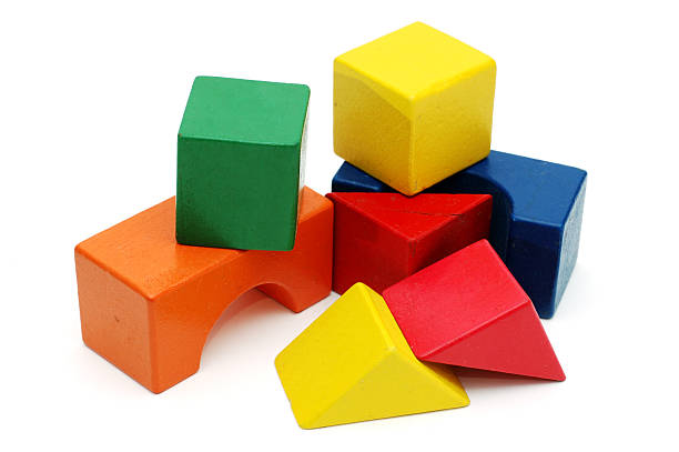istock Children's wooden blocks 96703390