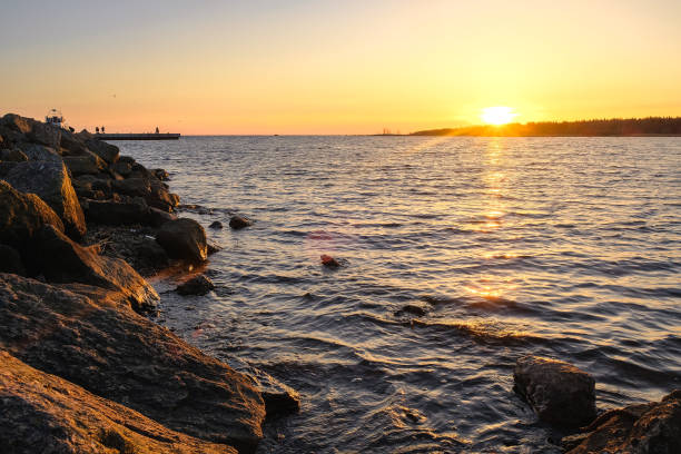 istock Gulf of Finland at sunset 967040768