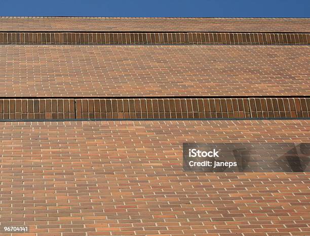Steps Of Red Brick Walls Stock Photo - Download Image Now - Architecture, Backgrounds, Brick