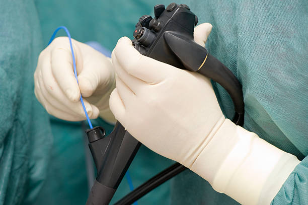 Flexible medical endoscope Endoscopic operation catheter photos stock pictures, royalty-free photos & images