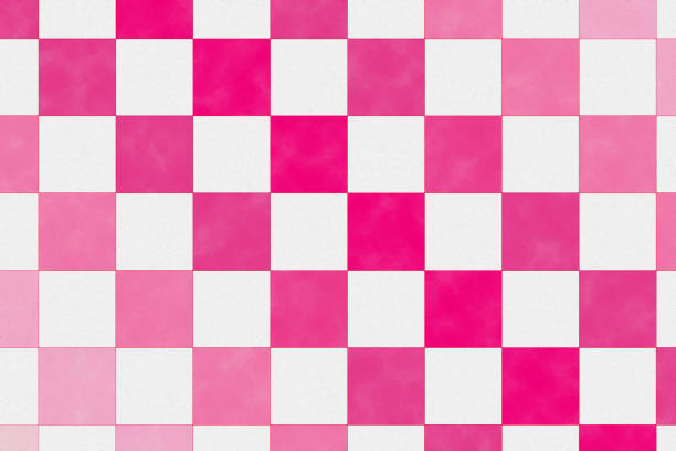 istock Square pattern in white and red color tone with paper textured for background and wrapping paper design 967066498