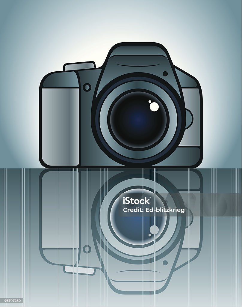 macchina fotografica - arte vettoriale royalty-free di Attrezzatura