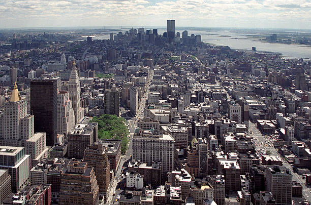 istock Twin Towers as seen from Midtown 96707257