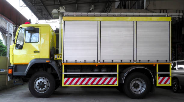 istock Fire hydrant professional equipment from station such as truck 967074110